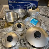 سرویس قابلمه  استیل برند sears  ساخت کره