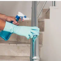 نظافت راه پله وساختمان