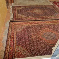 دو عدد فرش ۶ متری اردبیل یه کناره کرمان ۶ متری