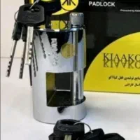 قفل ضد برش و ضد اسید به همراه زنجیر فولادی ضد برش