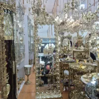 آیینه قدی برنزی جشنواره تخفیفات اینه کنسول رمانتیک