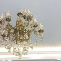 لوستر برنزی ۲ عدد