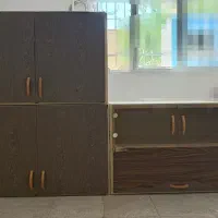 ۳ متر کابینت ِفلزی دیواری( مناسب خونه باغ )