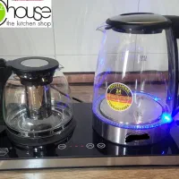 چای ساز سرهمی روهمی وکنارهمی و پیرکس لمسی