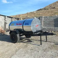 تانکر چرخدار ۲۱۰۰لیتری سفارشی محکم ضخیم نونو