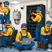 خدمات تخصصی کامپیوتر،شبکه ودوربین مداربسته،UPS