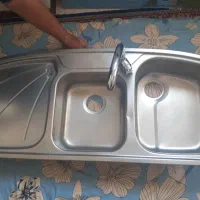 سینک اخوان توکار ۱۱۶ × ۵۰ سانتیمتر