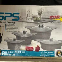 سرویس قابلمه چدن 16 پارچه sps