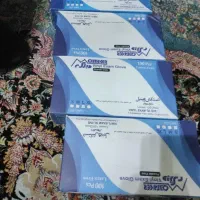 تعدادی دستکش لاتکس وینل صدتایی لارج بدون پودر