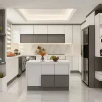طراحی و نصب کابینت هایگلاس در سبزوار،۷ روزه