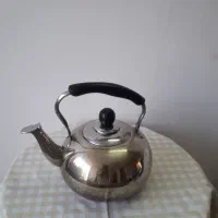 کتری استیل مدل گرد سوتی