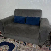 فروش مبل راحتی۷نفره با ۳عدد جلو مبلی ست کاملا تمیز