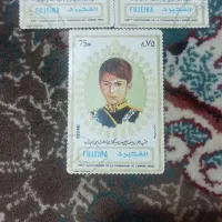 ۳عدد تمبر قدیمی پدر مادر فرزند