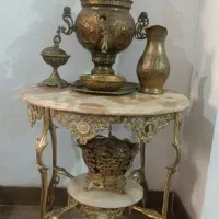 سماورزغالی ومیزخاطره برنز