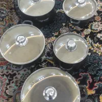سرویس قابلمه تفلون 10 تیکه