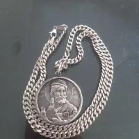 زنجیر و پلاک نقره ۹۲۵