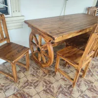 میز نهارخوری ۶ نفره چوبی