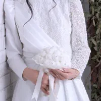 لباس عروس شاین دار کاملا نو