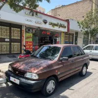 پراید صبا عنابی مدل ۸۵