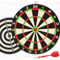 تخته دارت سوزنی دو طرفه 17 سانتی متری