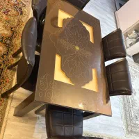 میز غذا خوری ۶نفره با صندلی