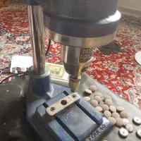پرس دکمه های روکشی پارچه ای پایه دار