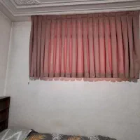 پرده حریر کتیبه ای در حد نو دوخت پانچ