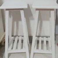 دو عدد پایه گلدان بلند