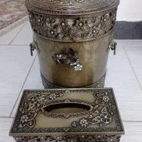سطل و جای دستمال کاغذی