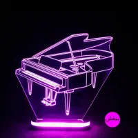 چراغ خواب+رنگی شیک طرح پیانو پرداخت درب منزل