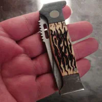 چاقو آمریکایی روکش استخوان