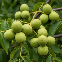 فروش نهال گردو خوشه ای لیبل دار با ضمانت