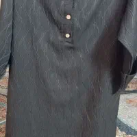 مانتو مشکی و کتی