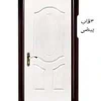 درب و دستگیره و قفل و چهارچوب کامل آهنی  درب .