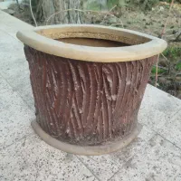گلدان چوبی