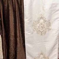 دستک پرده مخمل و پرده
