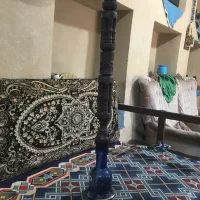 قلیان بی نظیرسرخ دار بلند وبزرگ