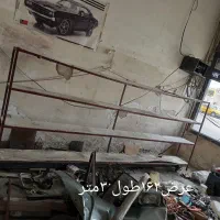قفسه آهنی ومیز کولر