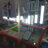 چراغ شارژی شارژشد.