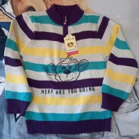 بلوز بافت بچگانه و پیراهن   نو