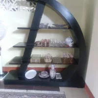 بوفه ی چوبی با طراحی خاص مدل بادبانی