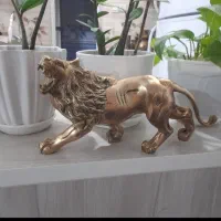 شیر برنجی بزرگ