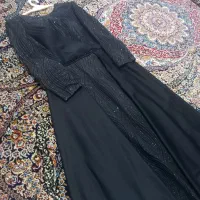 پیرن مشکی مجلسی بلند