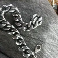 دستبند نقره مردانه