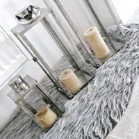 ست جاشمعی سهتایی شیک و لاکچری دکوراسیون منزل
