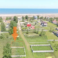 زمین ساحلی قواره 8 دریا به متراژ 220متر آماده ساخت