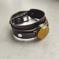 دستبند چرم حرز امام جواد