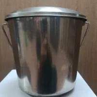 سطل استیل ۱۰لیتری و بن ماری