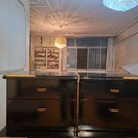 تخت خواب . دو پاتختی. میزتوالت و آینه