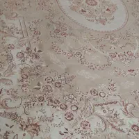 یک جفت فرش ماشینی ستاره کویر یزد